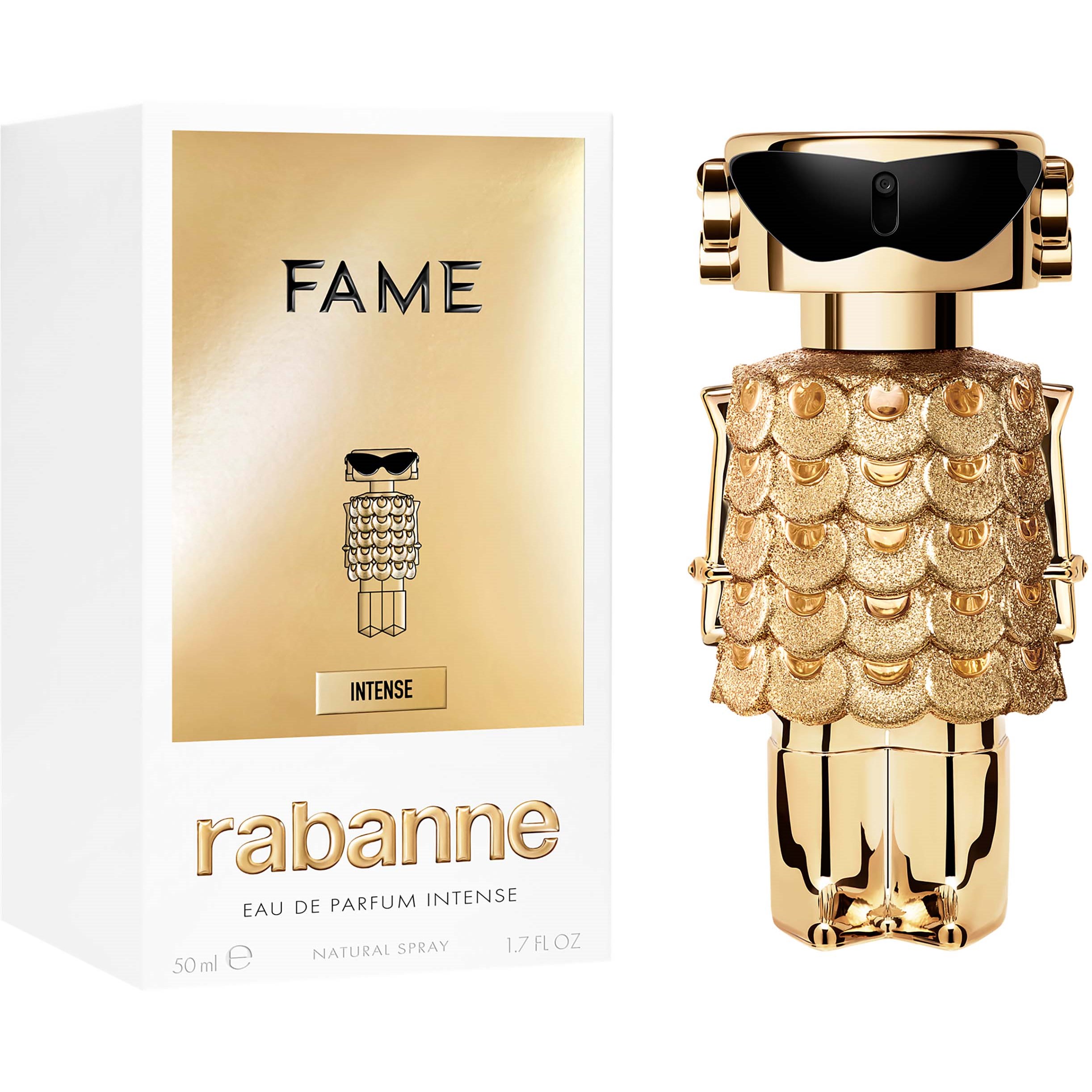 Alternativ bild 1 för Rabanne Fame Intense Eau de Parfum 50 ml