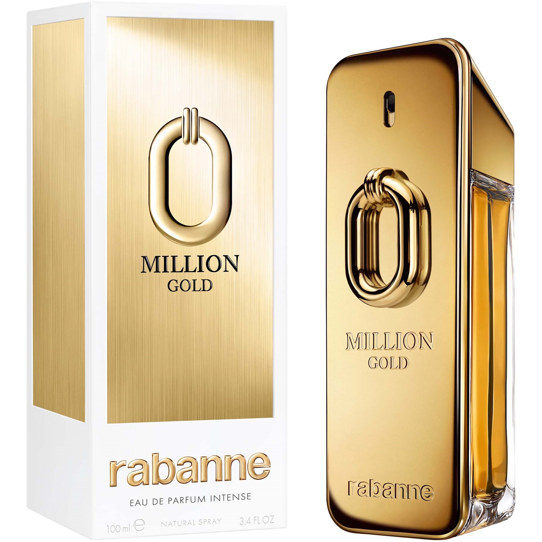 Alternativ bild 1 för Rabanne Million Gold For Him Eau de Parfum Intense 100 ml