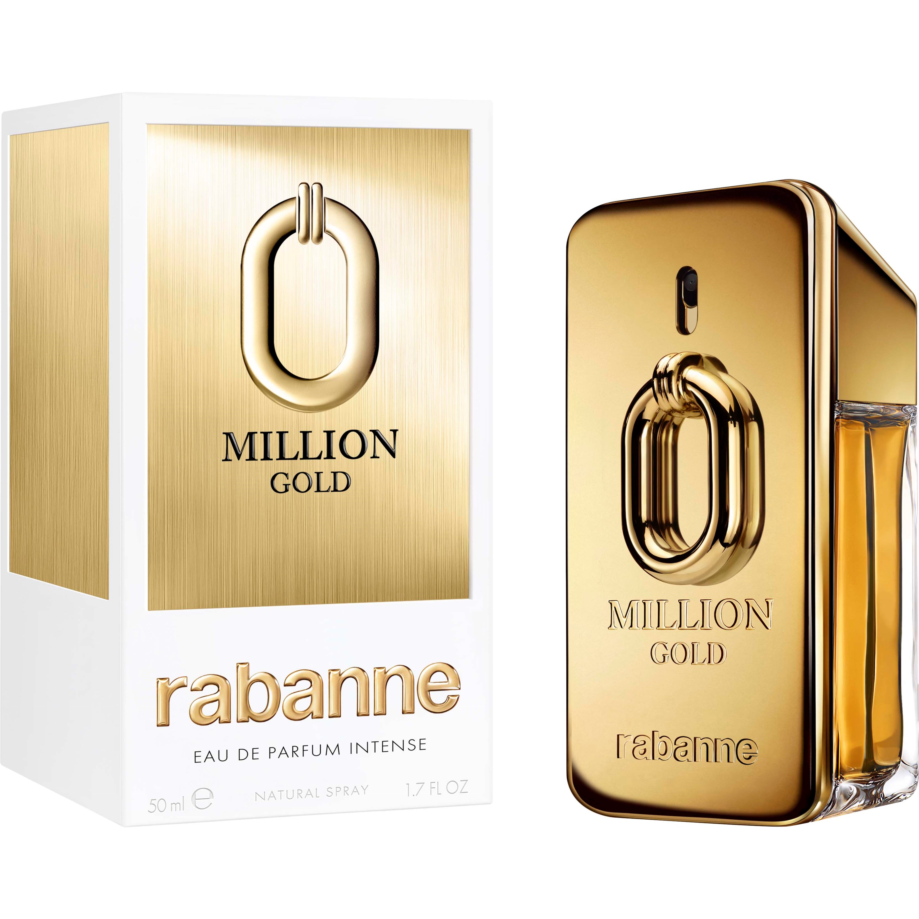 Alternativ bild 1 för Rabanne Million Gold For Him Eau de Parfum Intense 50 ml