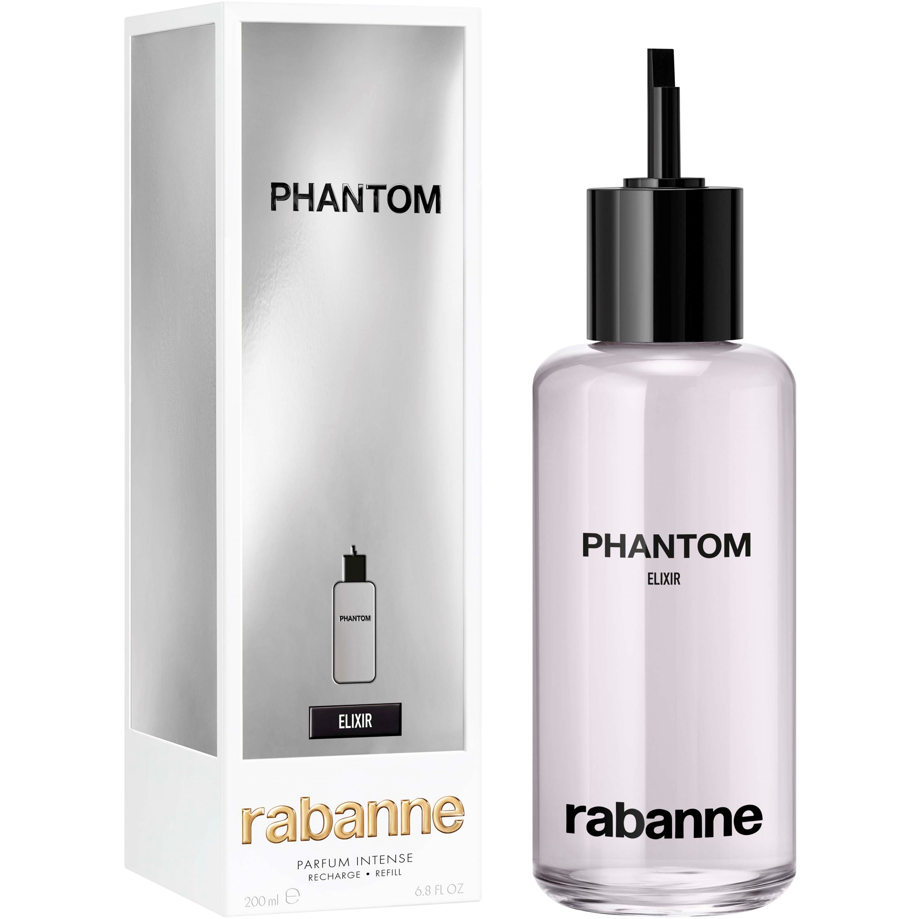 Alternativ bild 1 för Rabanne Phantom Black Elixir Parfum - 200 ml