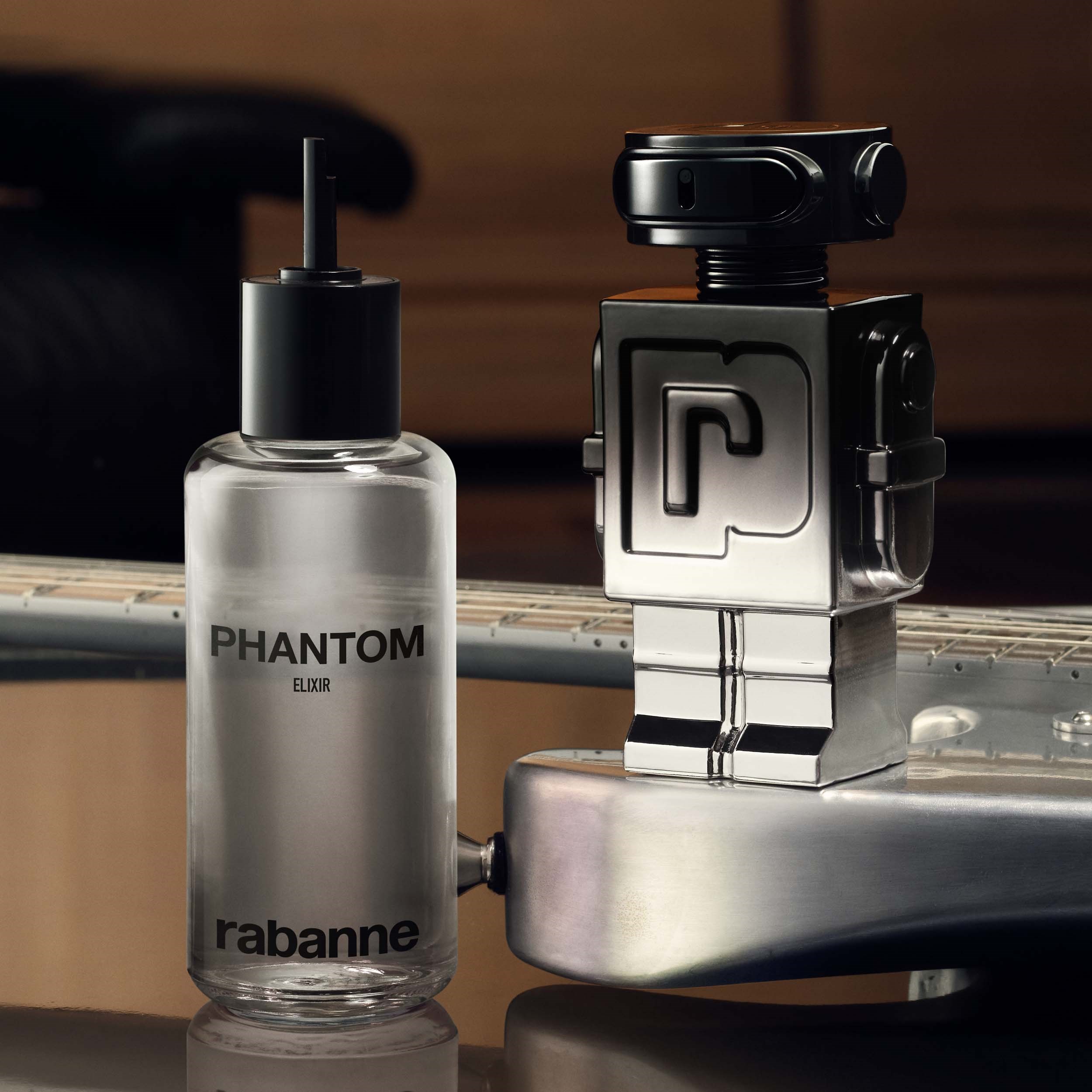 Rabanne Phantom Black Elixir Parfum Refill 200 ml (obrázok 6)