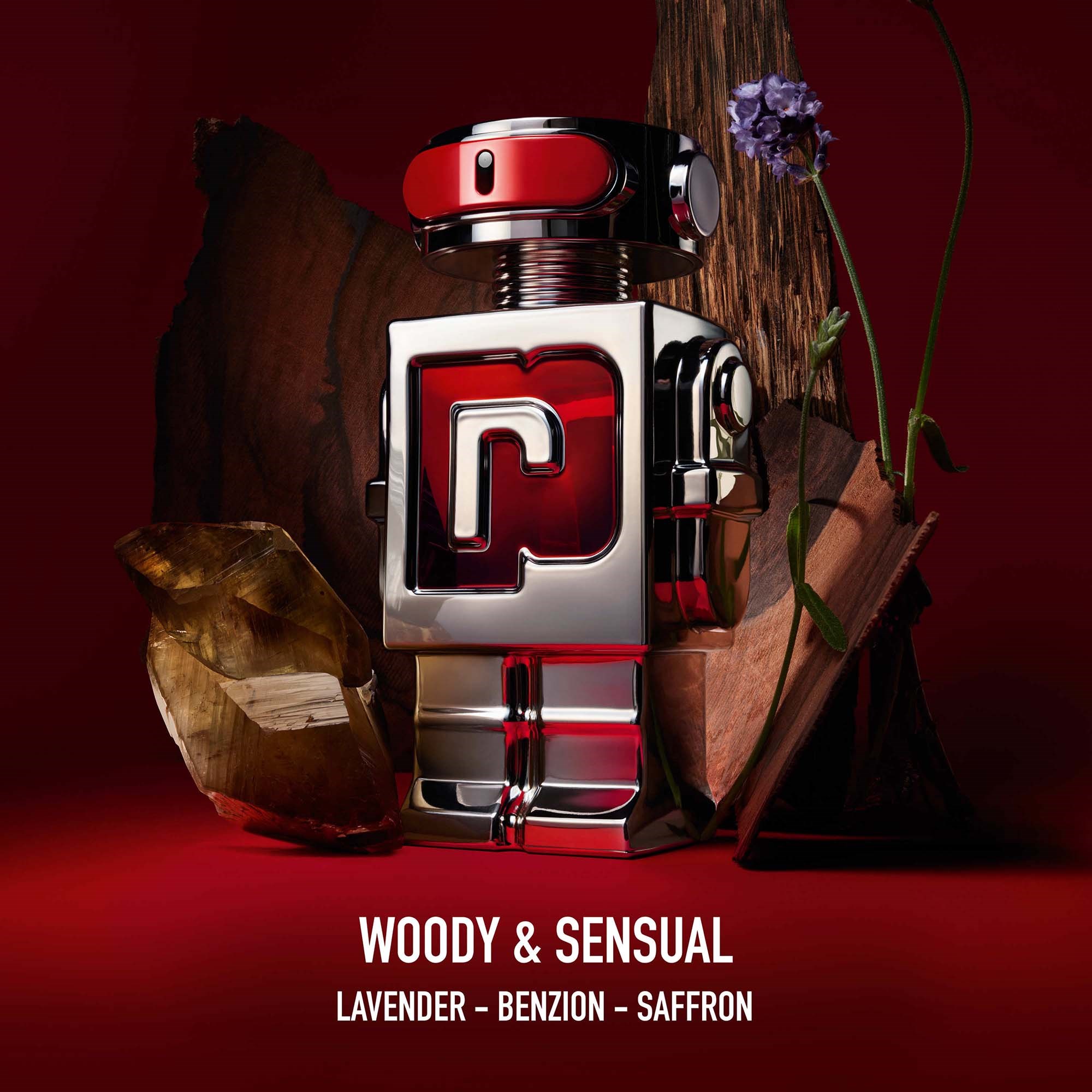 Rabanne Phantom In Red Parfum Elixir 100 ml (obrázok 3)