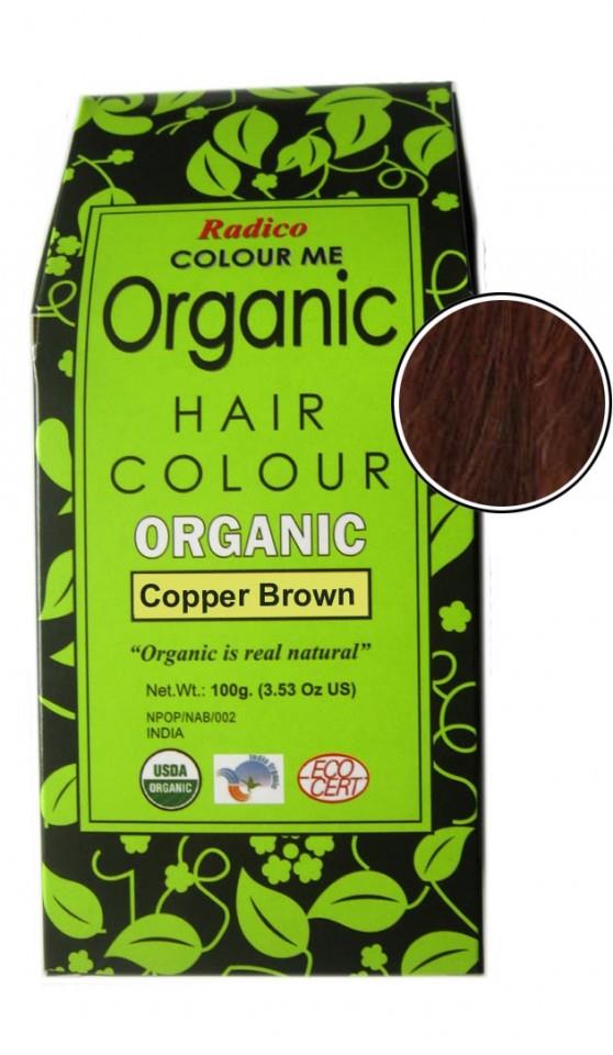 Radico Colour Me Organic Copper Brown