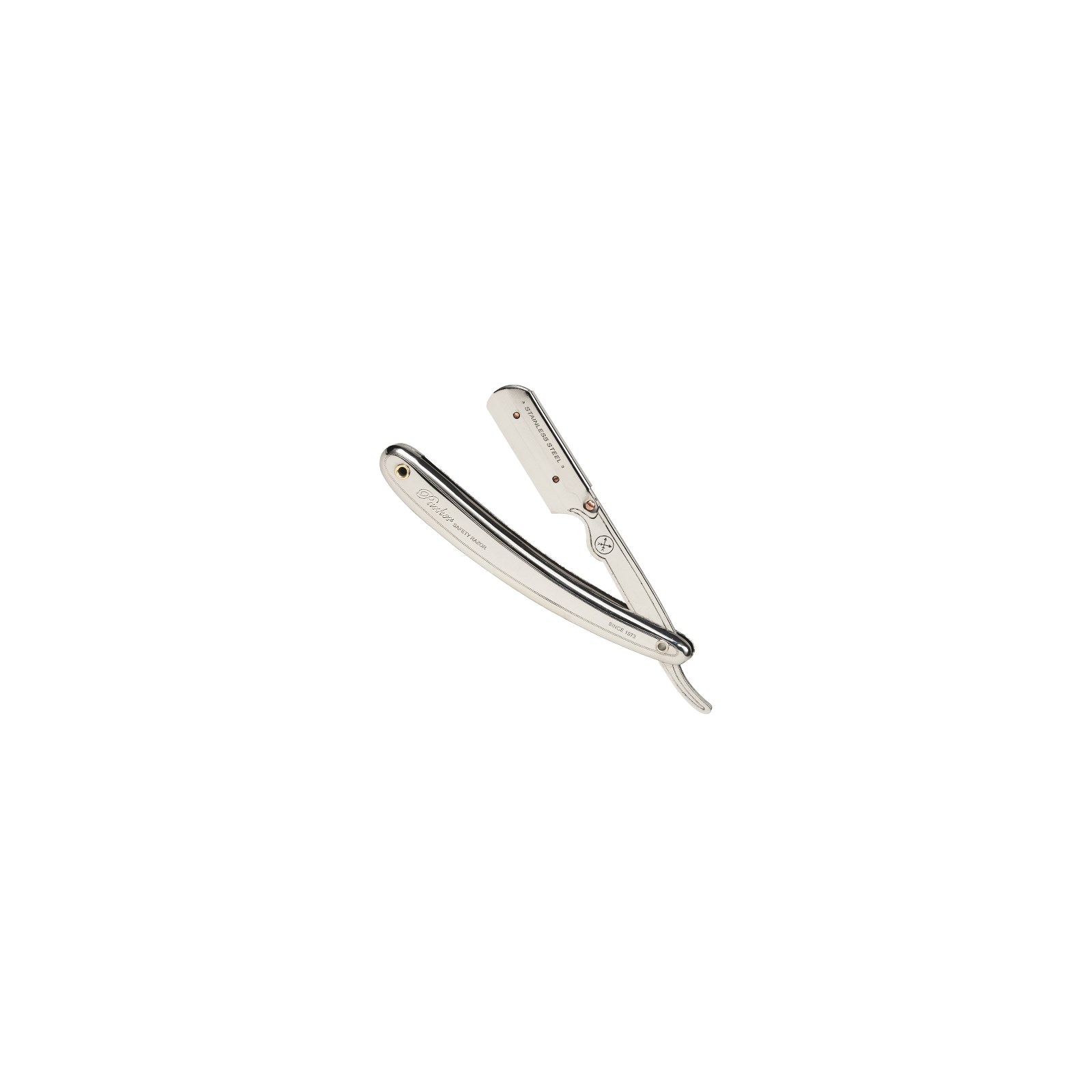 Parker barberkniv i rustfrit stål