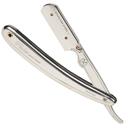 Parker Shaving Rakkniv Barber Stainless Steel billede