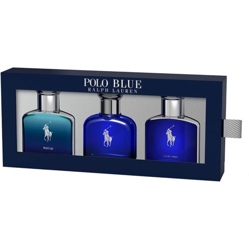 polo blue trio gift set