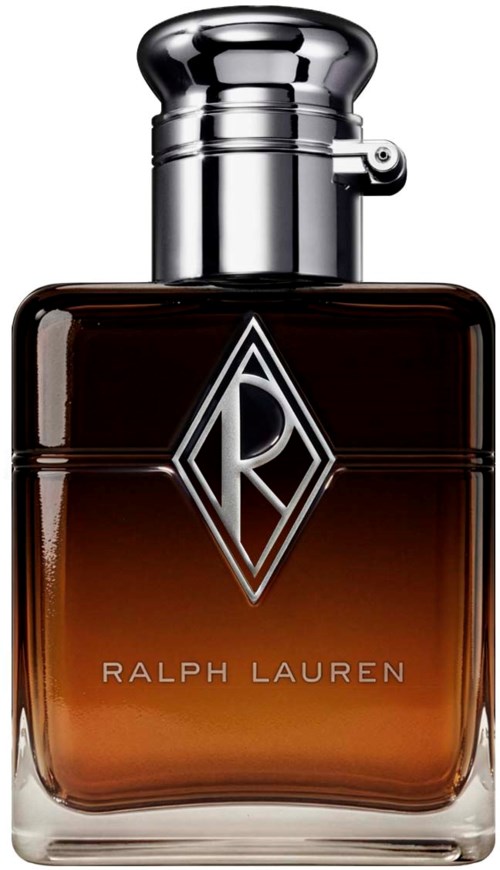 Perfumka Ralph Lauren z brązowo-przezroczystego szkła i srebrnym kapselkiem.