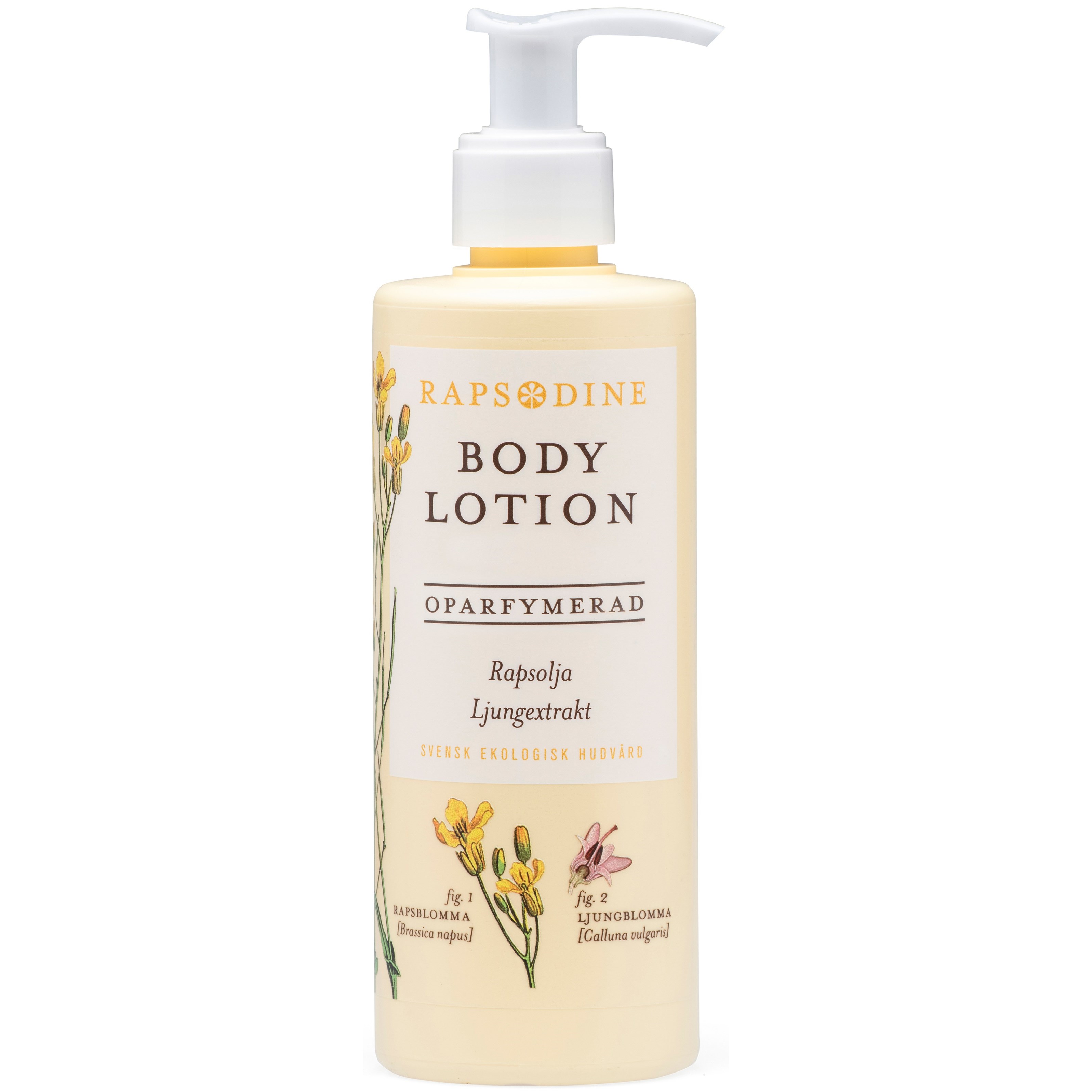 Rapsodine Bodylotion, uparfumeret 250 ml