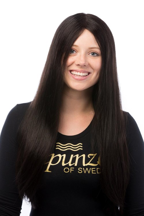 Rapunzel of Sweden Lace Wig - Human hair 1.1 Intense Black