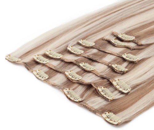 Rapunzel of Sweden Clip-on set Original 7 pieces 40 cm