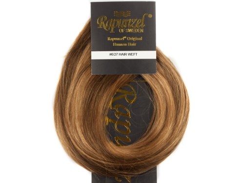 Rapunzel of Sweden Hair weft Original Straight 50 cm M5.0/7.4 Golden Brown Mix