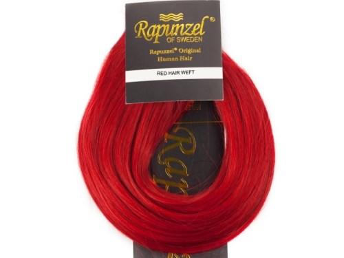 Rapunzel of Sweden Hair weft Original Straight 50 cm 6.0 Red Fire