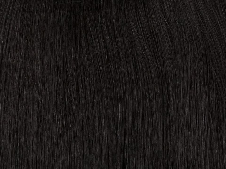 Rapunzel Hair Weft Premium Straight 1.0 Black 50 cm