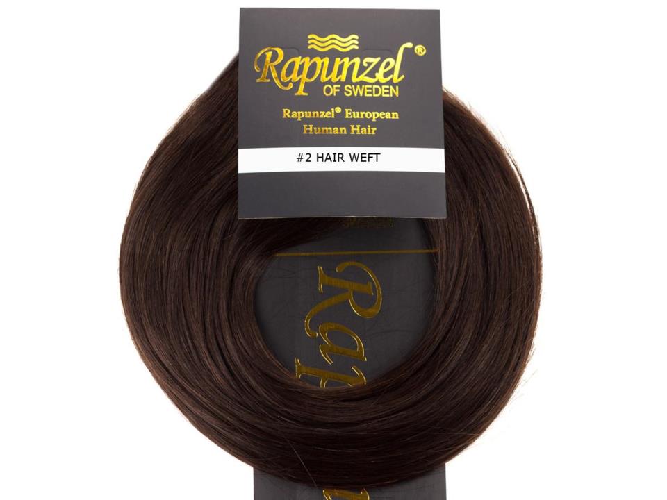 Rapunzel Hair Weft Premium Straight 2.3 Chocolate Brown 50 cm