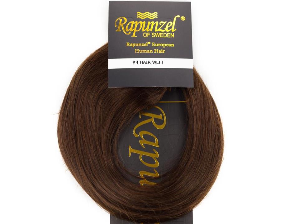 Rapunzel Hair Weft Premium Straight 2.0 Dark Brown 50 cm