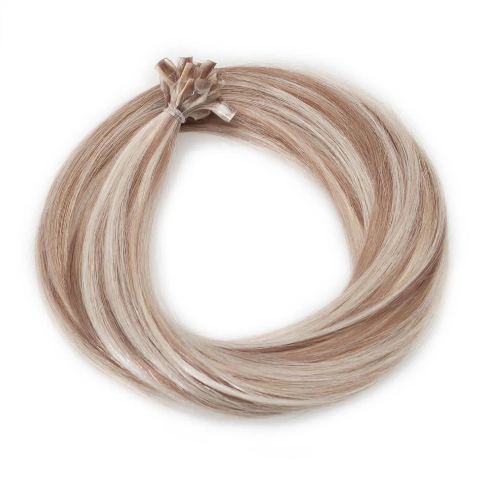 Rapunzel Nail Hair Original Straight M7.1/10.8 Natural Ash Blonde Mix 40 cm