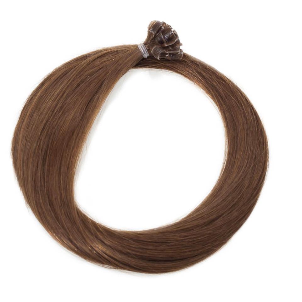 Rapunzel Nail Hair Premium Straight 5.0 Brown 50 cm