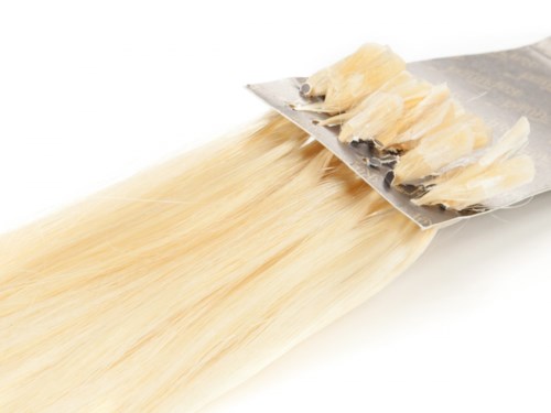 Rapunzel of Sweden Nail Hair Premium Straight 60 cm M7.8/10.8 Light Golden Mix