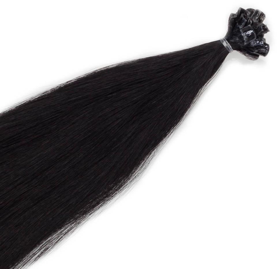 Rapunzel Nail Hair Original Straight 1.0 Black 50 cm