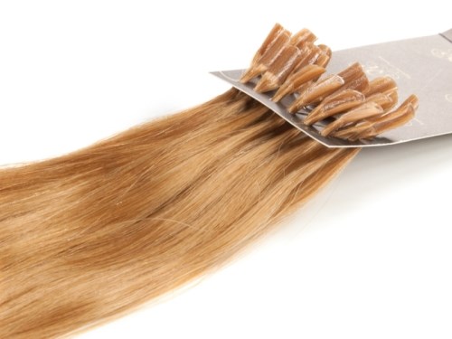 Rapunzel of Sweden Nail Hair Premium Straight 50 cm 7.4 Medium Golden Blonde