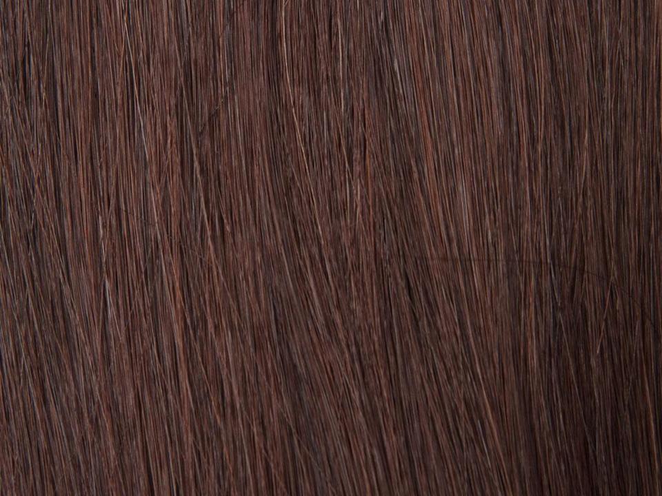 Rapunzel Nail Hair Original Straight 2.0 Dark Brown 60 cm
