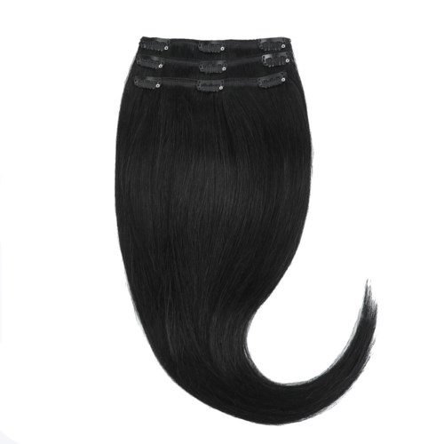 Rapunzel of Sweden Classic Clip-ins Straight / Light Volume / 3 pieces 60 cm 1.0 Black