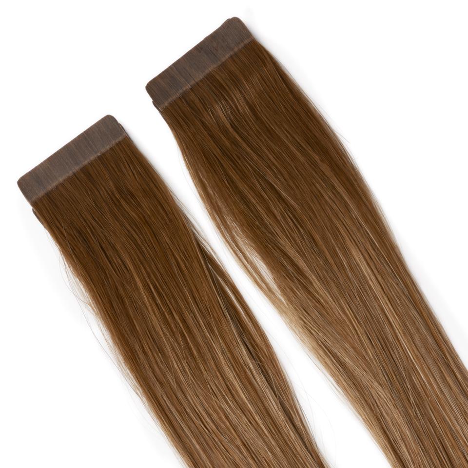 Rapunzel of Sweden Basic Tape Extensions - Classic 4 Brownish Blonde Balayage B5.0/8.3 30 cm