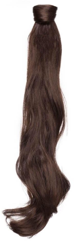 Rapunzel of Sweden Clip-in Ponytail Synthetic Beach Wave 2.2 Coffee Brown 50cm