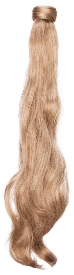 Rapunzel of Sweden Clip-in Ponytail Synthetic Beach Wave 4.1 Cendre Ash Brown 50cm