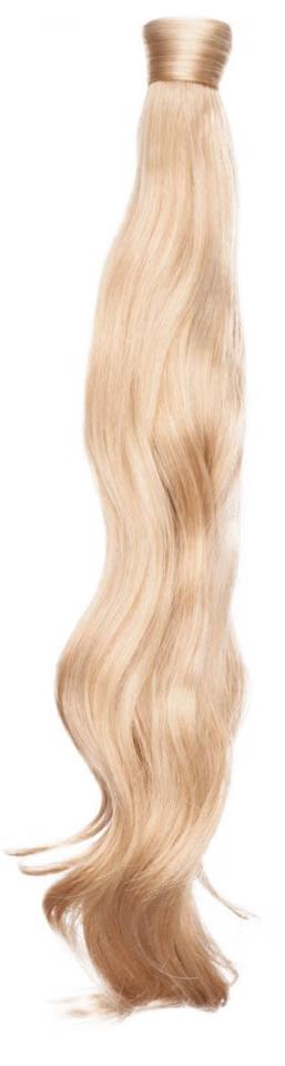 Rapunzel of Sweden Clip-in Ponytail Synthetic Beach Wave 9.0 Scandinavia Blonde 50cm