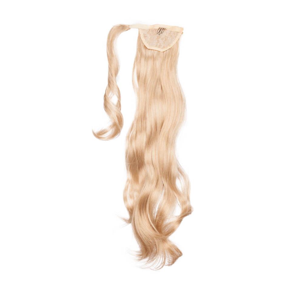 Rapunzel of Sweden Clip-in Ponytail Synthetic Beach Wave 9.0 Scandinavia Blonde 50cm