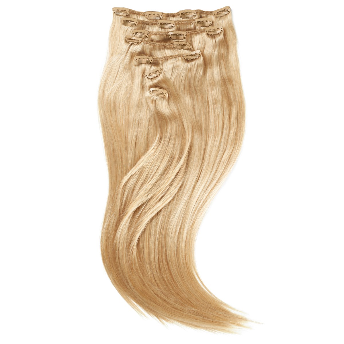 Läs mer om Rapunzel of Sweden Clip-on set 7 pieces 60 cm 8.3 Honey Blonde