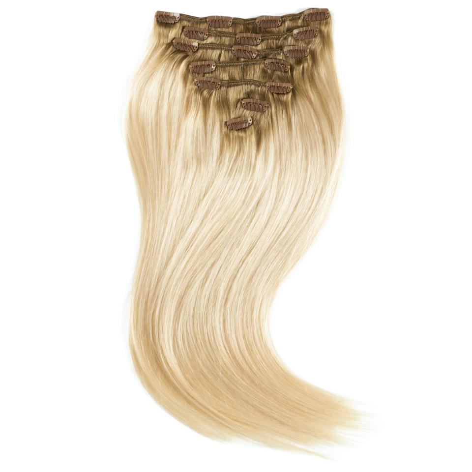 Rapunzel of Sweden Clip-on set Original 7 pieces R7.3/10.8 Cendre Ash Blonde Root 50cm