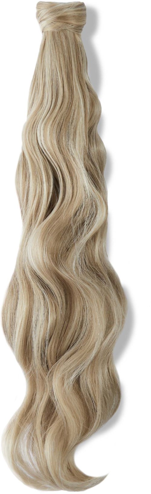 Rapunzel of Sweden Vegan Ponytail Beach Wave / Clip-in / Medium Volume 50 cm M7.3/10.8 Cendre Ash Blonde Mix