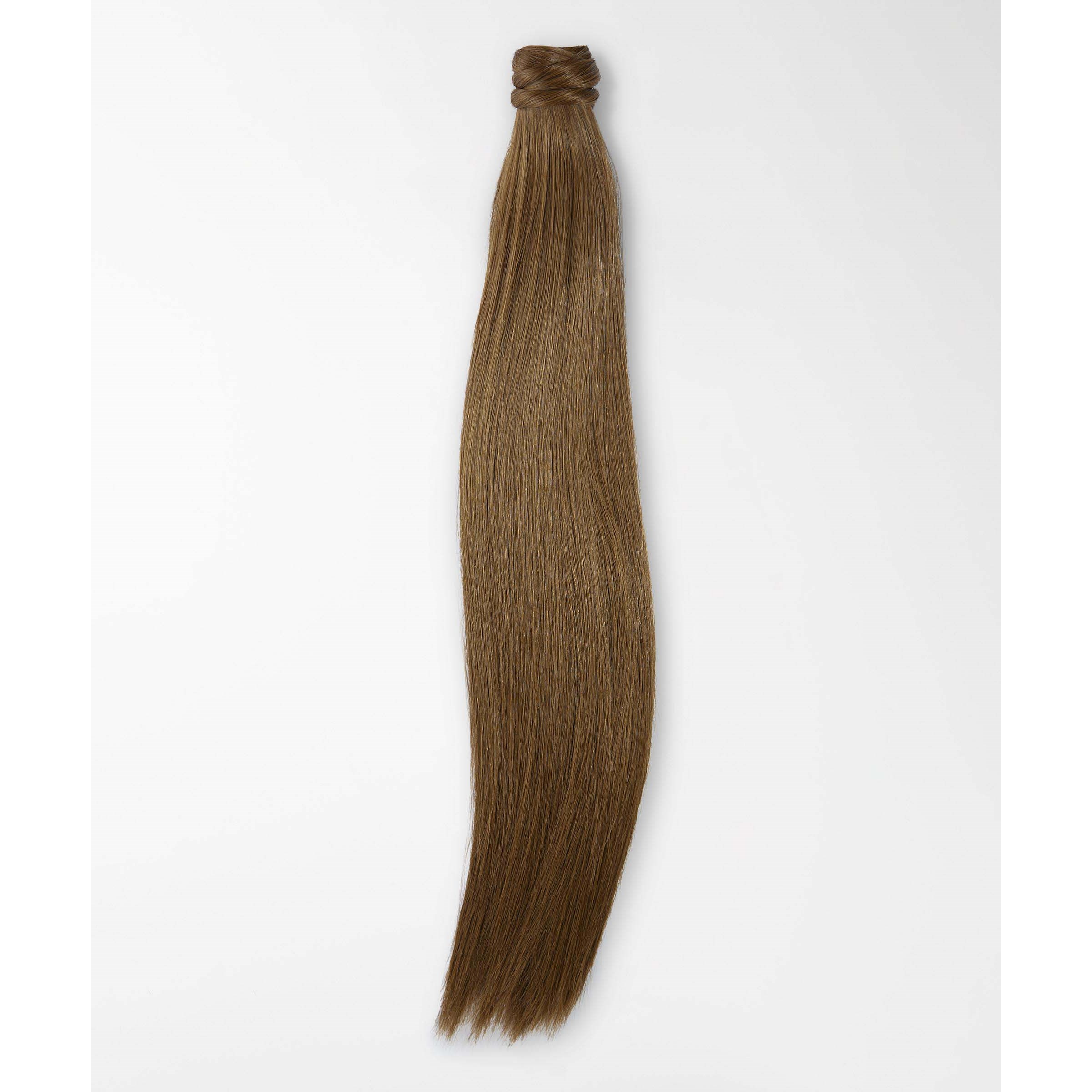 Läs mer om Rapunzel of Sweden Vegan Fibre Clip-in Ponytail Straight 5.0 Brown 40