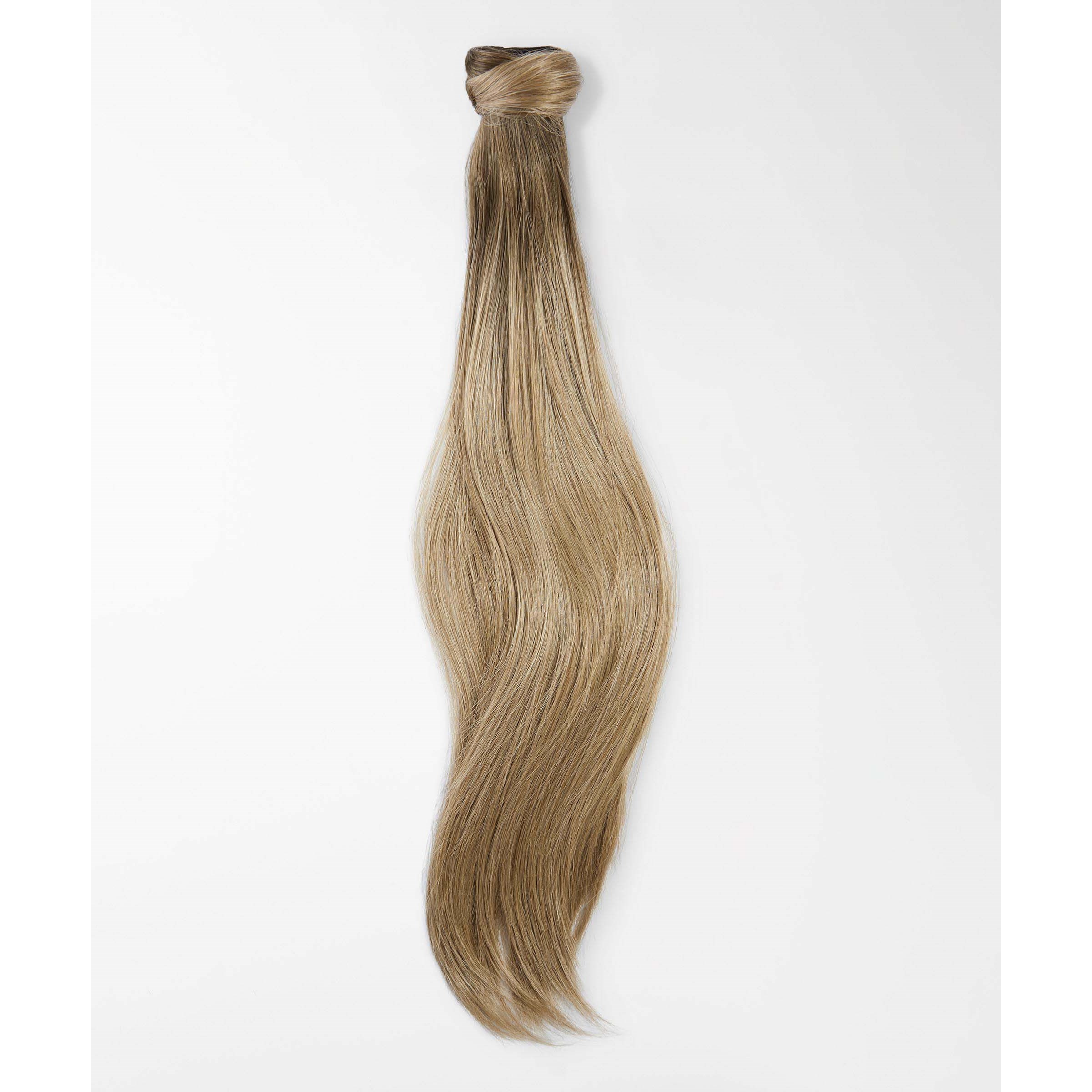 Läs mer om Rapunzel of Sweden Vegan Fibre Clip-in Ponytail Straight Brown Ash Bl