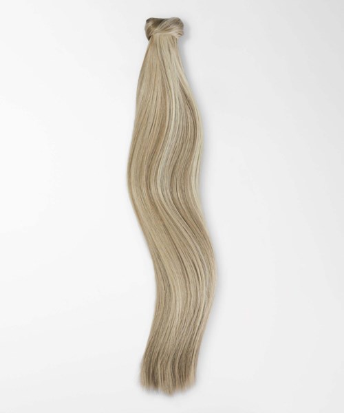 Rapunzel of Sweden Vegan Ponytail Straight / Clip-in / Medium Volume 40 cm M7.3/10.8 Cendre Ash Blonde Mix