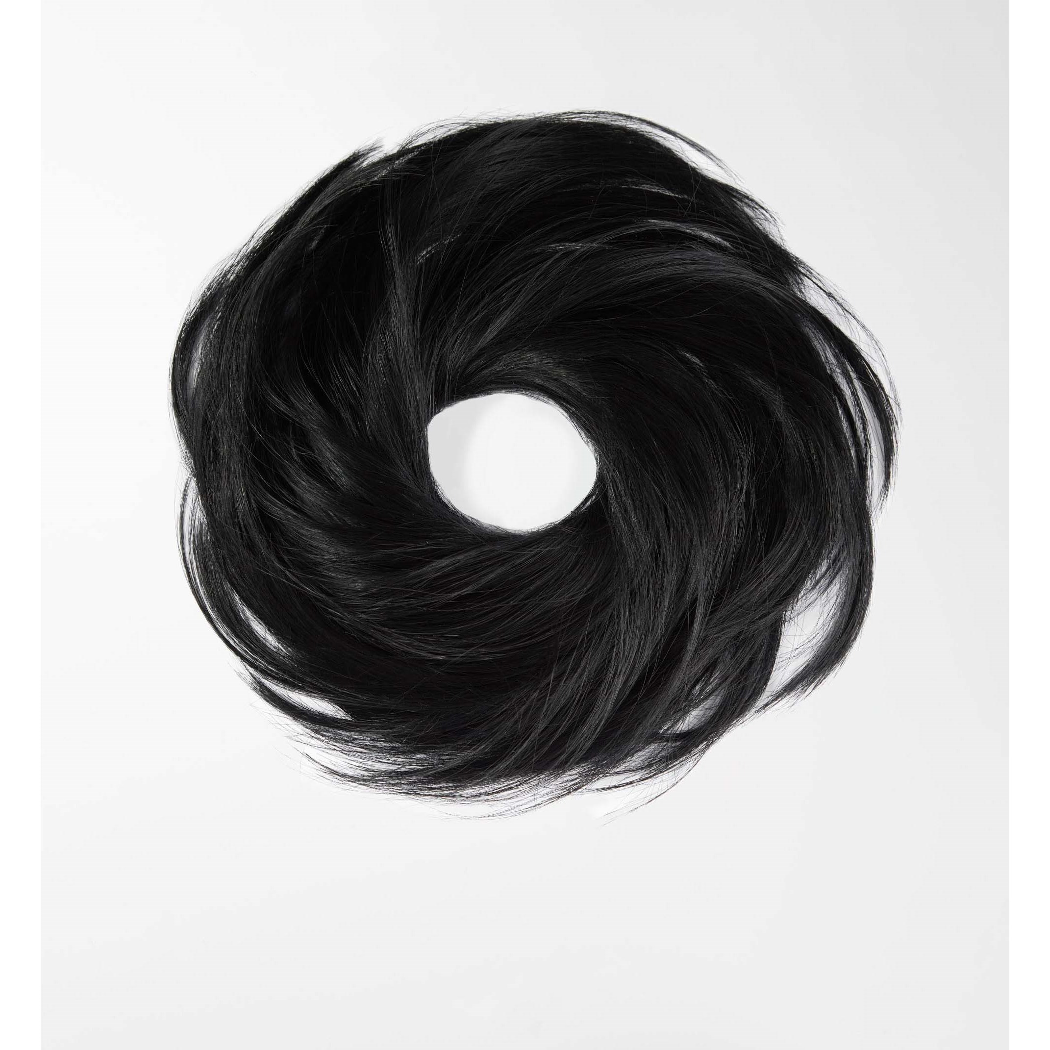 Läs mer om Rapunzel of Sweden Vegan Fibre Hair Scrunchie 1.0 Black