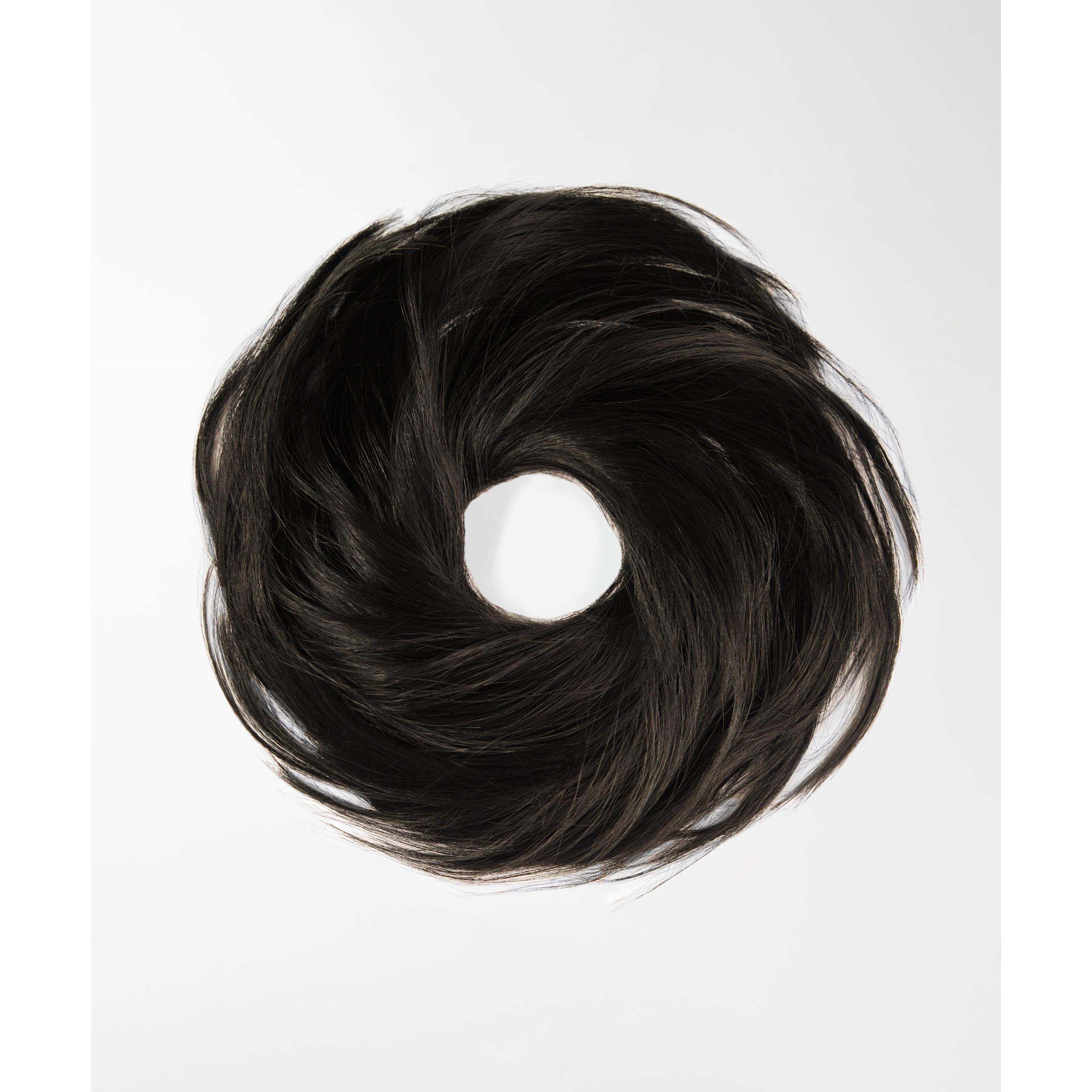 Rapunzel of Sweden Vegan Hair Scrunchie 20 cm 1.2 Black Brown