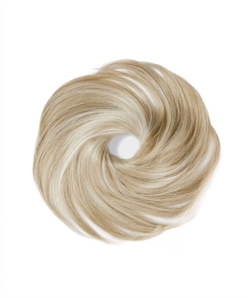 Rapunzel of Sweden Vegan Hair Scrunchie 20 cm M7.3/10.8 Cendre Ash Blonde Mix