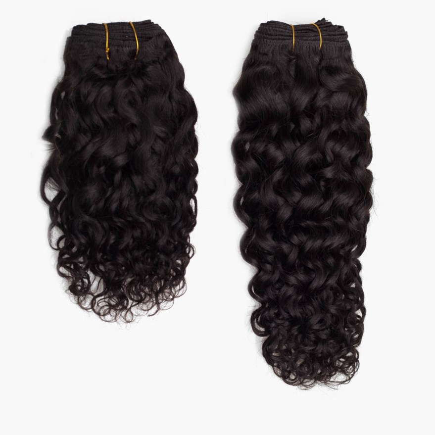 Läs mer om Rapunzel of Sweden Hair weft Bouncy Curl 40 cm 1.2 Black Brown