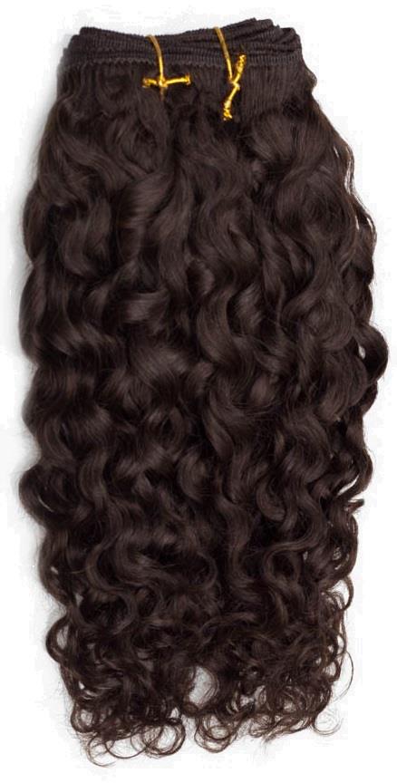 Rapunzel of Sweden Hair Weft Bouncy Curl 2.2 Coffee Brown 40cm