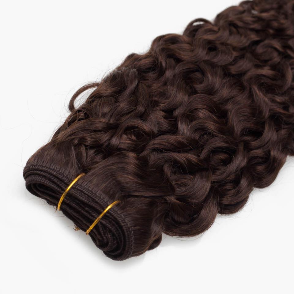 Rapunzel of Sweden Hair Weft Bouncy Curl 2.2 Coffee Brown 40cm