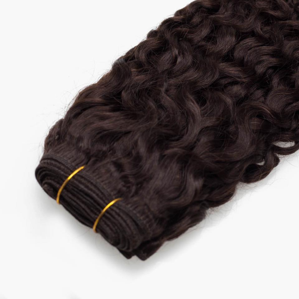 Rapunzel of Sweden Hair Weft Bouncy Curl 2.3 Chocolate Brown 40cm