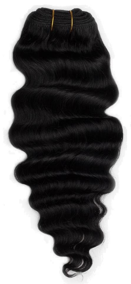 Rapunzel of Sweden Hair Weft Soft Wave 1.0 Black 40cm