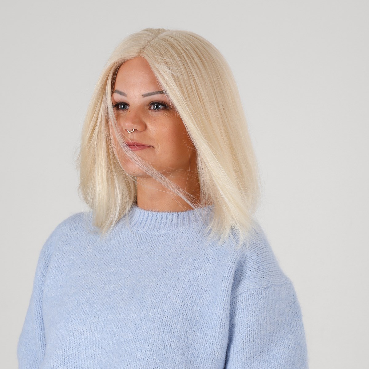 Läs mer om Rapunzel of Sweden Wig - Human Hair 35 cm 10.8 Light Blonde