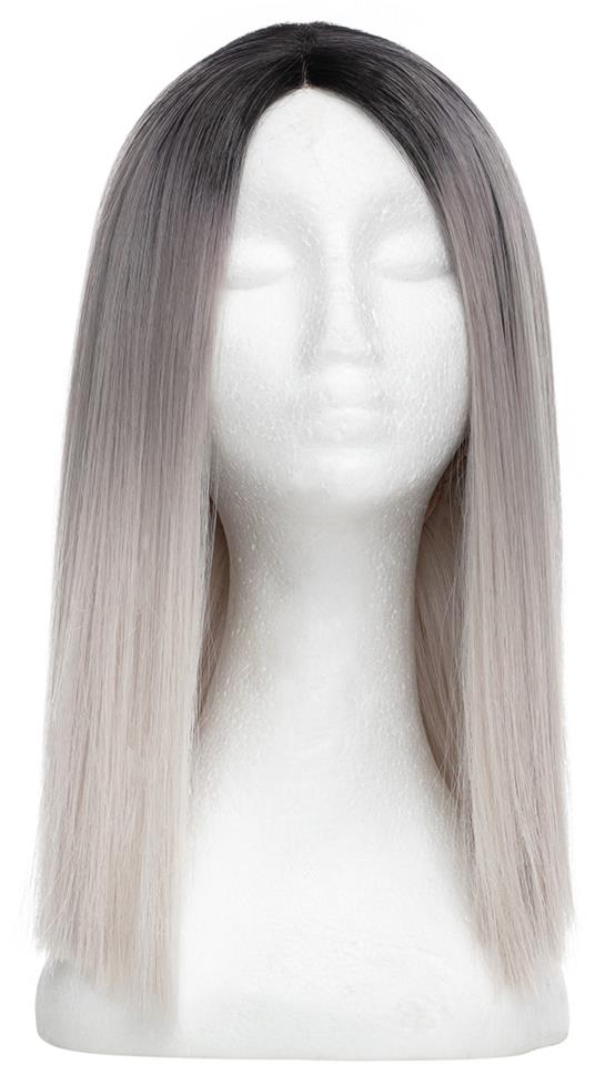 Rapunzel of Sweden Lace Front Wig O1.2/10.5 Black Brown/Grey Ombre 35cm