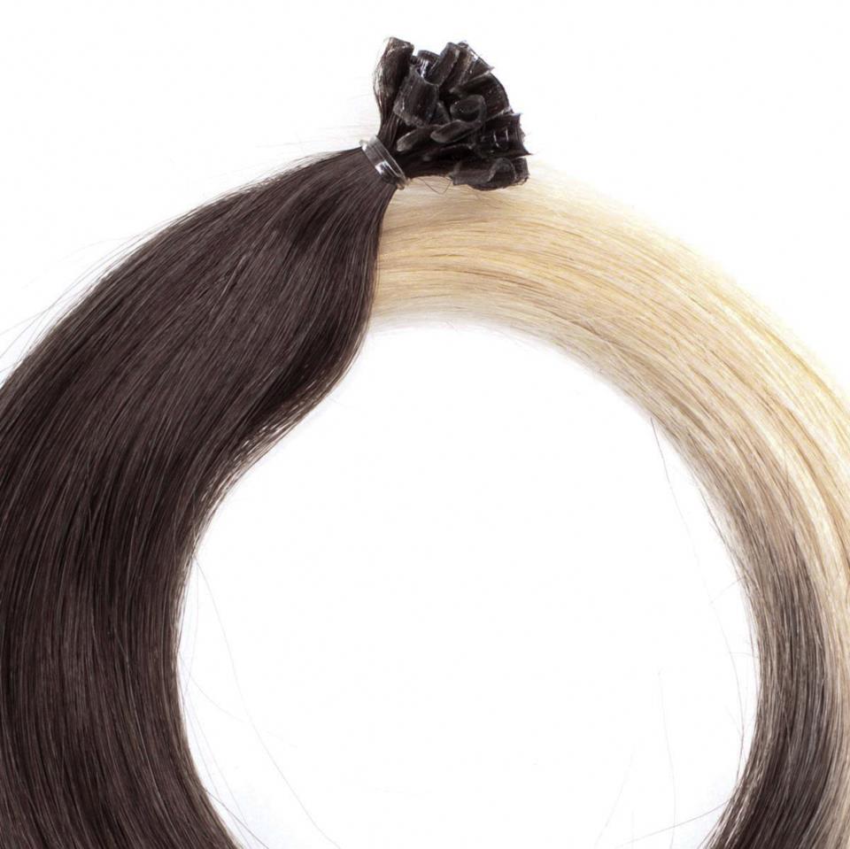 Rapunzel of Sweden Nail Hair Original Straight O2.6/8.0 Dark Ash Blonde Ombre 50cm