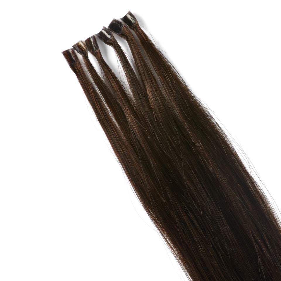 Rapunzel of Sweden Nail Hair Premium Straight 2.3 Chocolate Brown 30cm