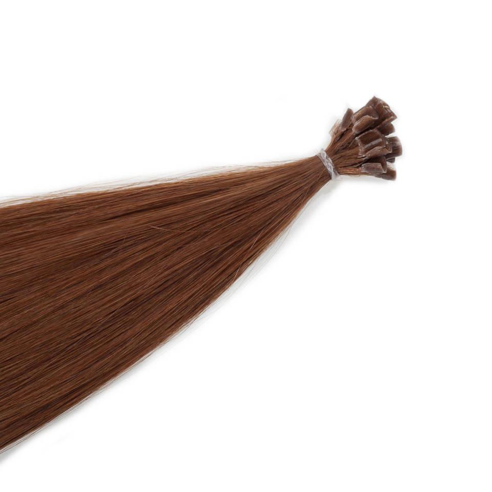 Rapunzel of Sweden Nail Hair Premium Straight 5.4 Copper Brown 40cm